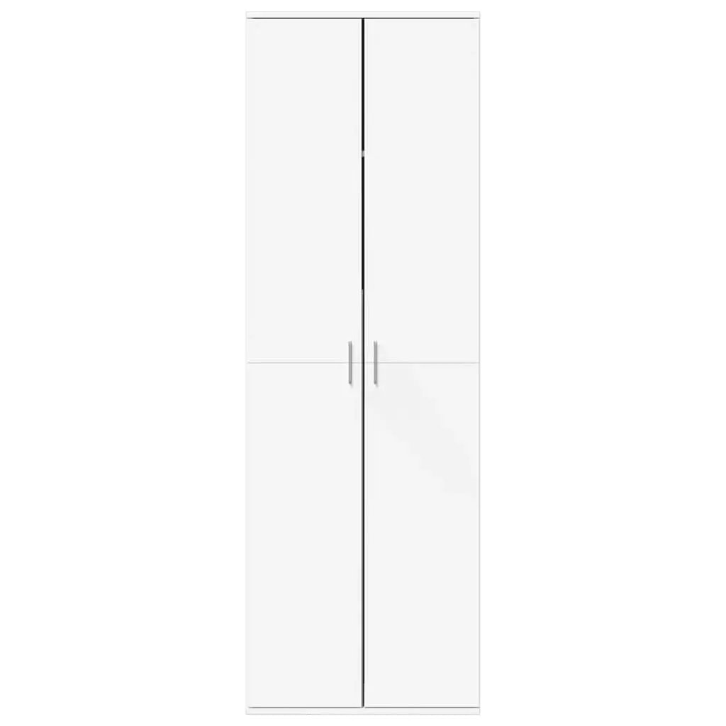 Highboard Storage Cabinet White 60x35x180 cm Engineered Wood Living Room