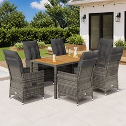 7-Piece Outdoor Dining Set: Comfort Meets Value