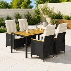 Affordable 5 Piece Garden Dining Set for Relaxation