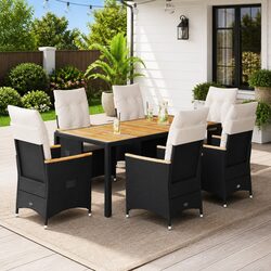 Comfortable and Practical 7-Piece Outdoor Dining Set