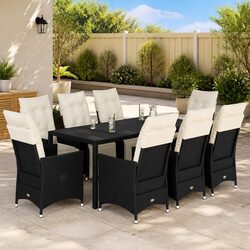 9-Piece Outdoor Dining Set for Comfort and Value