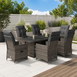 Practical 7 Piece Bistro Set for Comfortable Outdoor Living