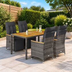 Reliable 5-Piece Bistro Set for Outdoor Enjoyment