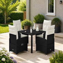Comfortable and Durable 5-Piece Garden Bistro Set