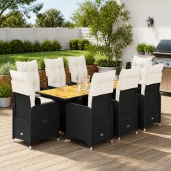 Reliable 9-Piece Bistro Set for Comfort and Style