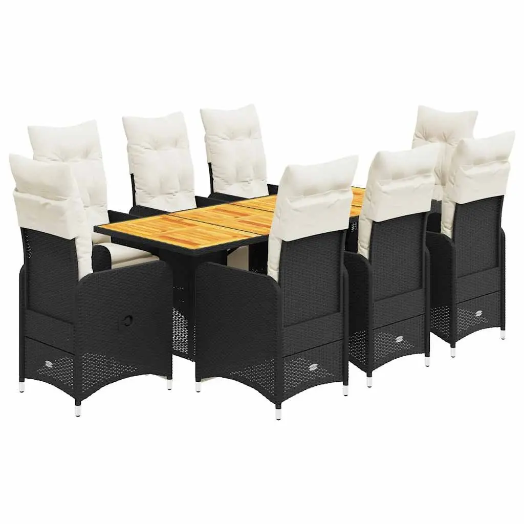 9-Piece Bistro Set for Comfort and Style