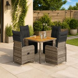 Comfort Meets Value: 5 Piece Garden Bistro Set