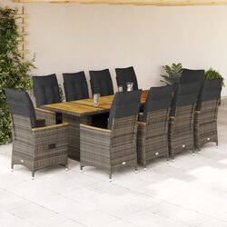 Comfortable 11-Piece Garden Bistro Set for Your Outdoor Needs