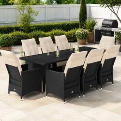 Value-Driven 9-Piece Garden Bistro Set with Comfort
