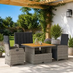 Comfortable Garden Dining Set: Value in Every Piece