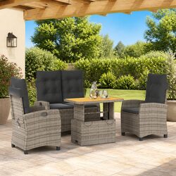 Affordable and Comfortable 4-Piece Garden Dining Set