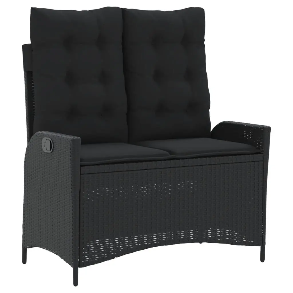 4-Piece Black Garden Dining Set