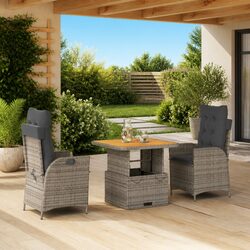 Comfortable and Practical Garden Dining Set for Enjoyment
