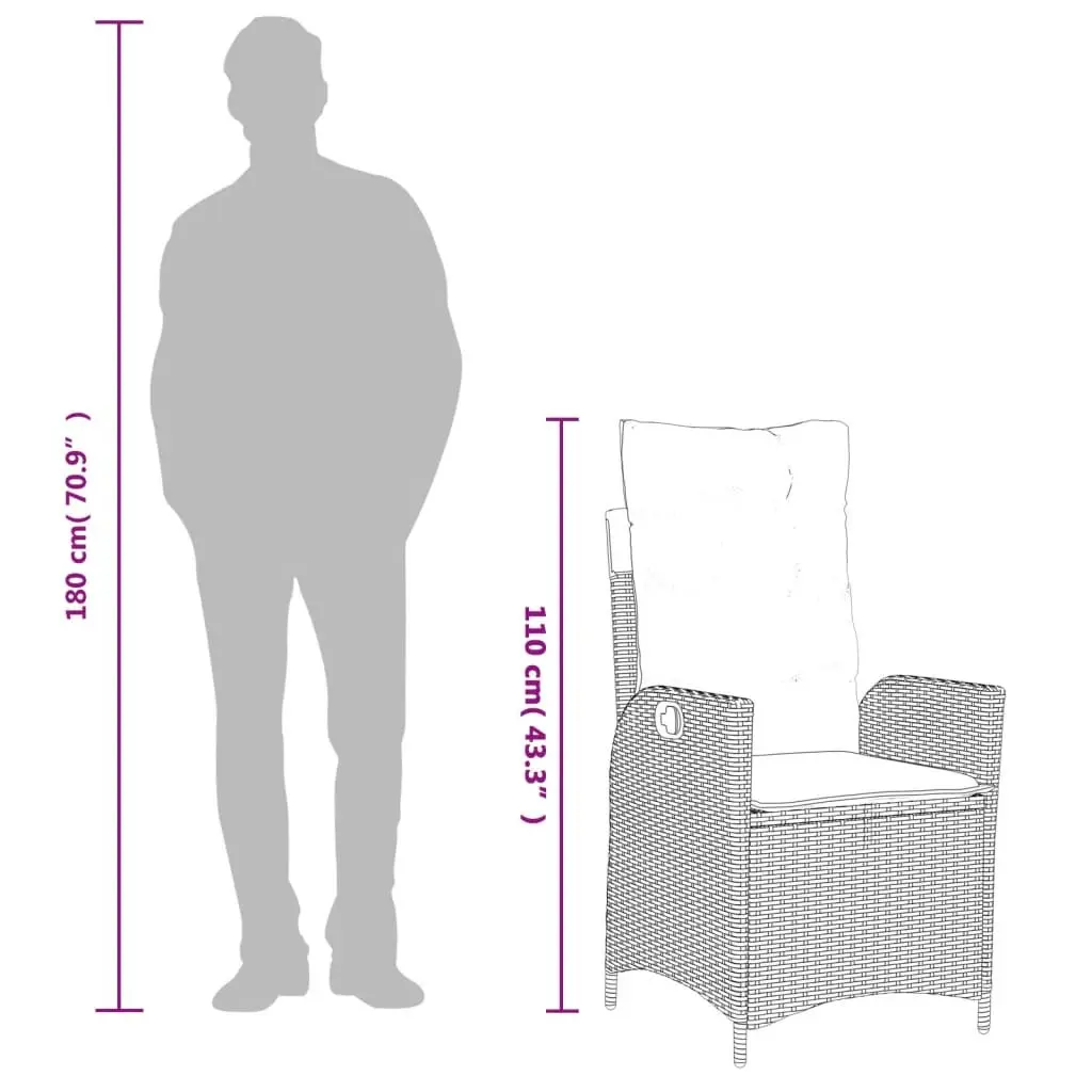 5-Piece Garden Dining Set