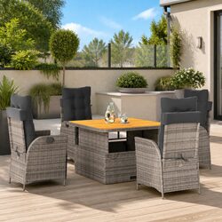 Reliable 5-Piece Dining Set for Outdoor Comfort