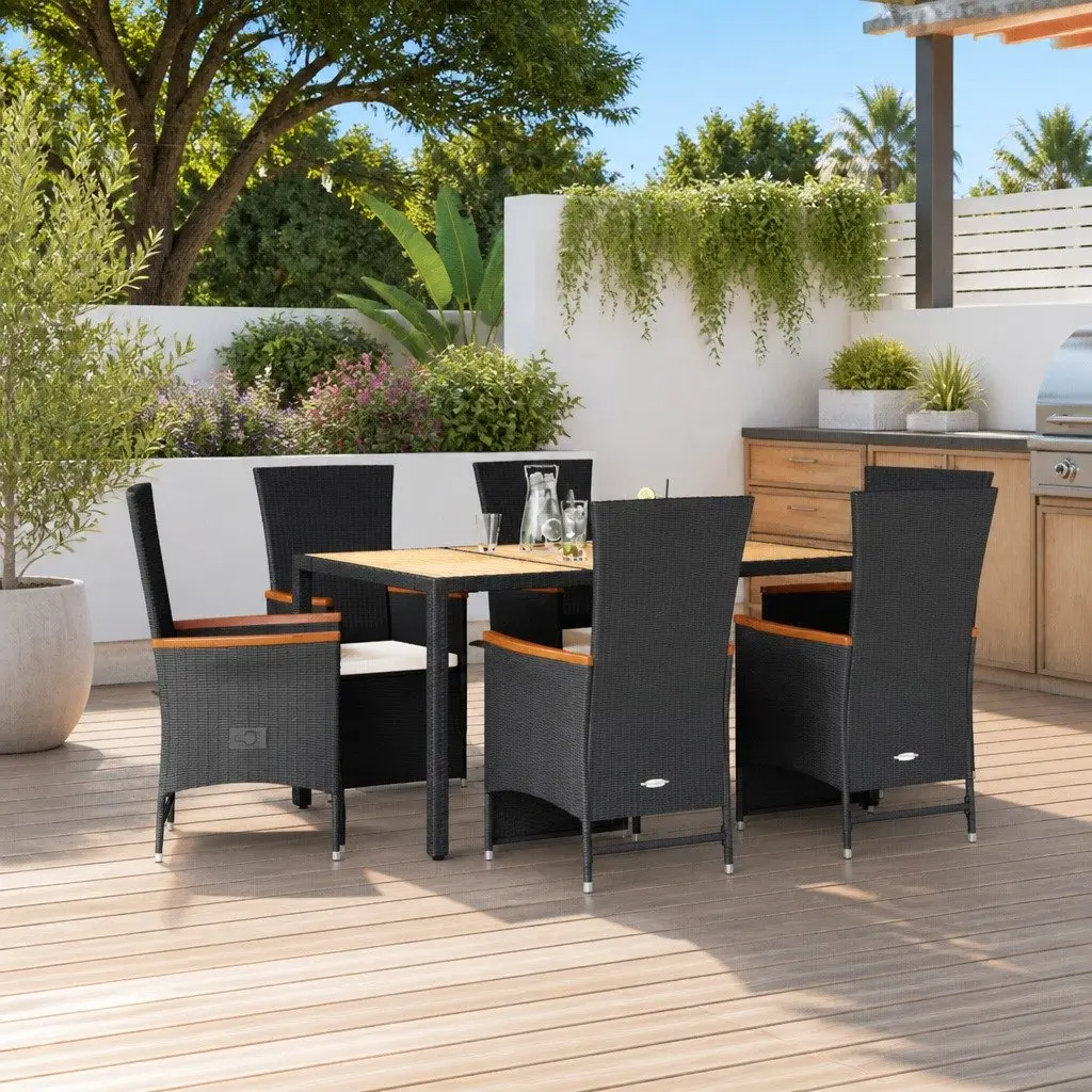 7-Piece Dining Set for Outdoor Comfort