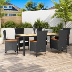 Comfortable and Reliable 7 Piece Outdoor Dining Set