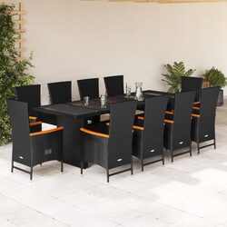 Comfort Meets Quality in Our 11-Piece Garden Dining Set