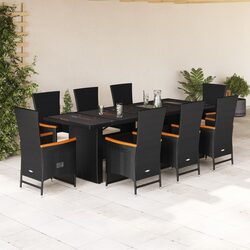 Comfortable 9 Piece Garden Dining Set for Your Home
