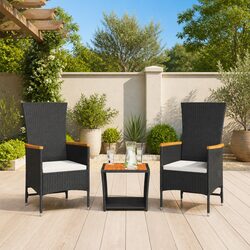 3 Piece Garden Dining Set: Value and Practicality Combined