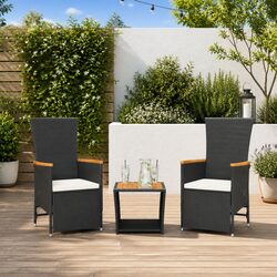 Affordable and Practical 3-Piece Garden Dining Set