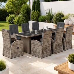 Comfort Meets Value: 9 Piece Outdoor Dining Set