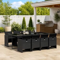 Versatile and Affordable 9 Piece Outdoor Dining Set