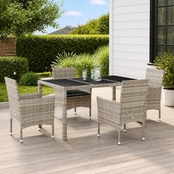 Reliable Garden Dining Set with Comfortable Seating