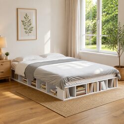 Reliable White Bed Frame for Practical Bedroom Solutions