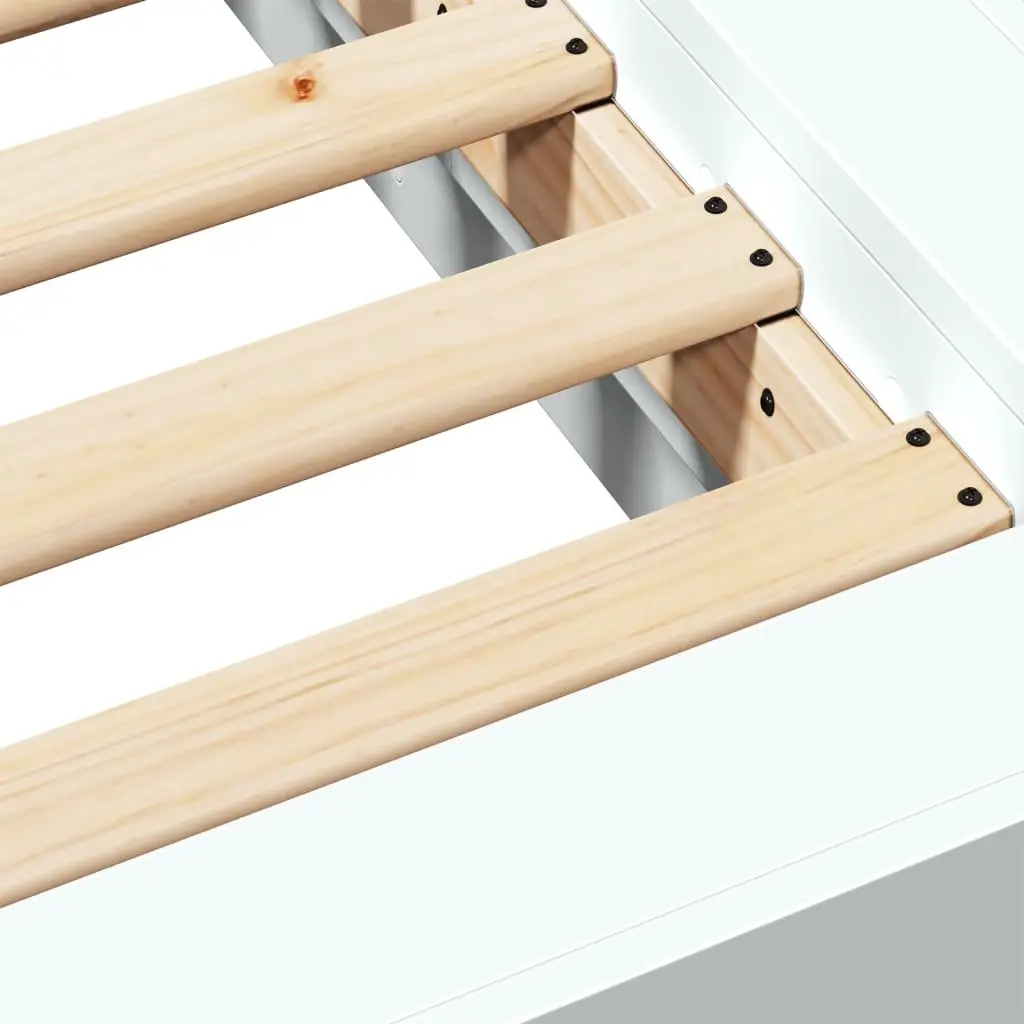 White Bed Frame for Lasting Comfort