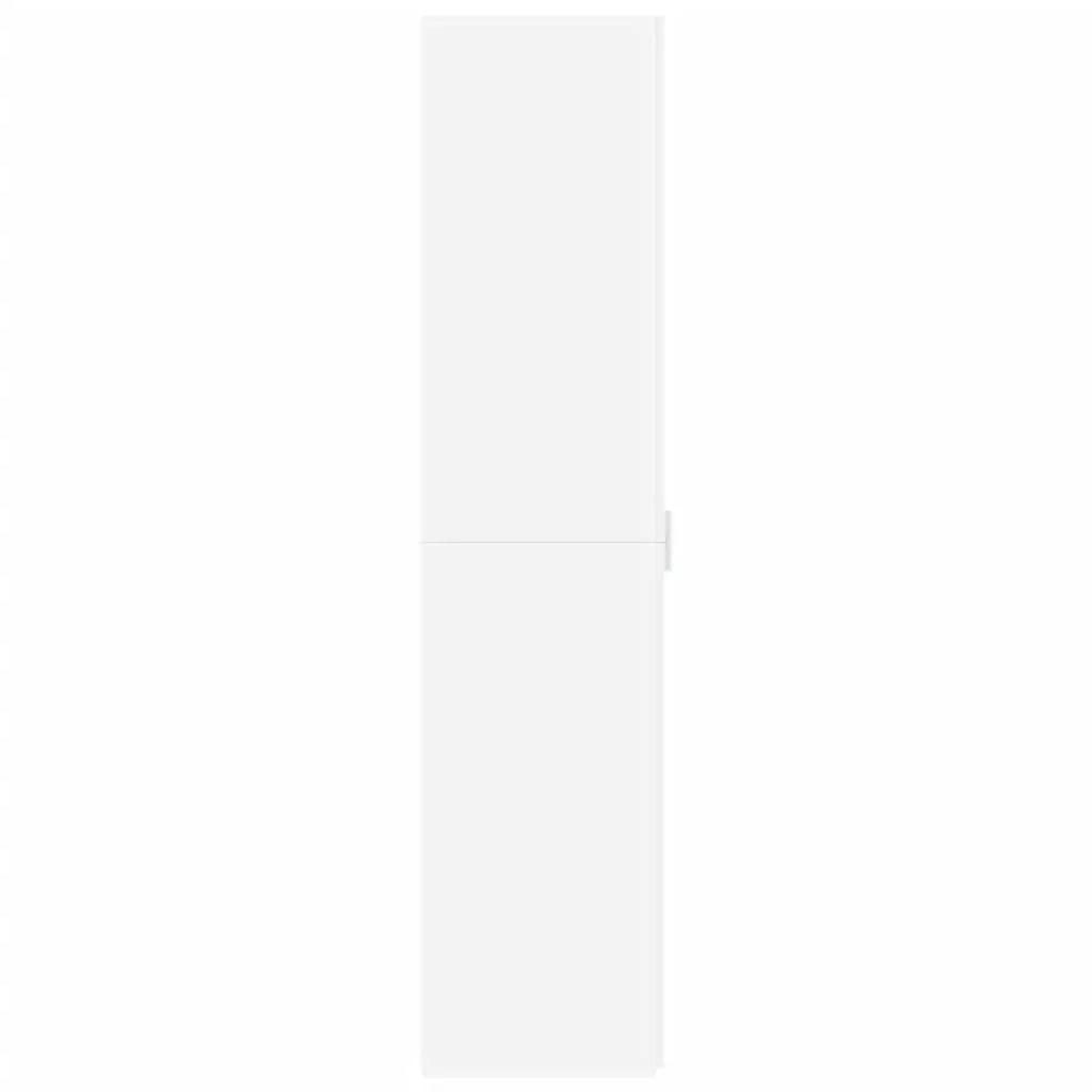 Highboard Storage Cabinet Engineered Wood Bedroom Living Room White 40 x 42.5 x 185 cm