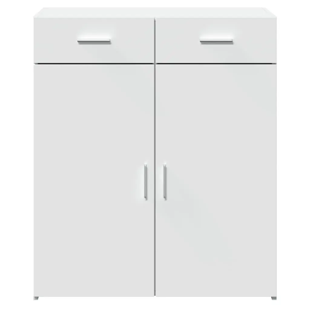 White Sideboard with Storage Options