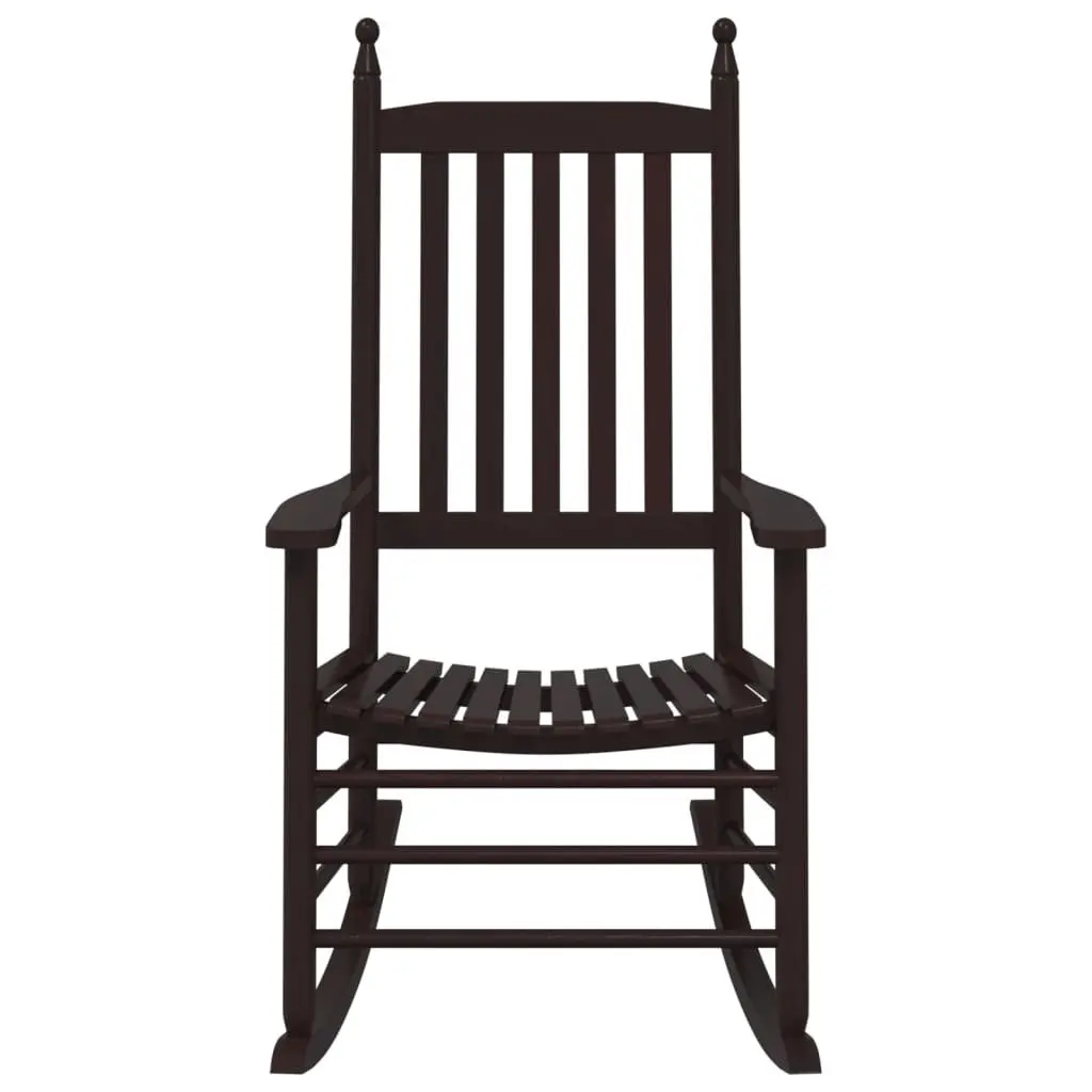Brown Rocking Chairs for Relaxation
