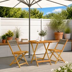 Reliable 3 Piece Bistro Set for Garden Gatherings