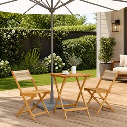 Practical 3 Piece Bistro Set for Your Home