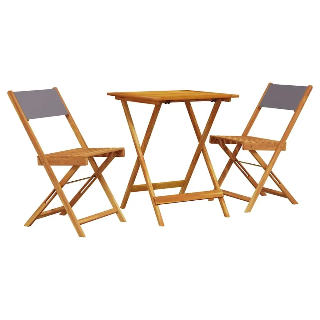 Bistro Set Made from Solid Acacia Wood