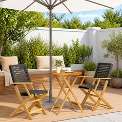 3 Piece Bistro Set: Reliable Outdoor Furniture