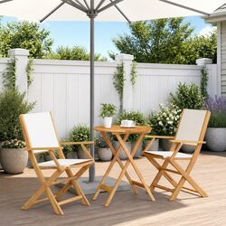 Reliable 3 Piece Bistro Set for Outdoor Enjoyment