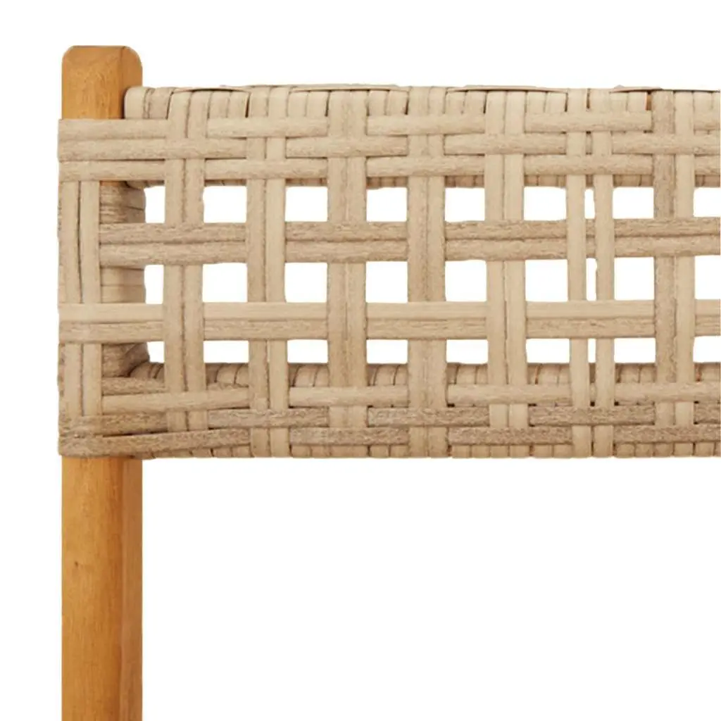 3-Piece Outdoor Bistro Set in Beige