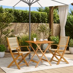 Reliable Outdoor Bistro Set with Comfort and Style