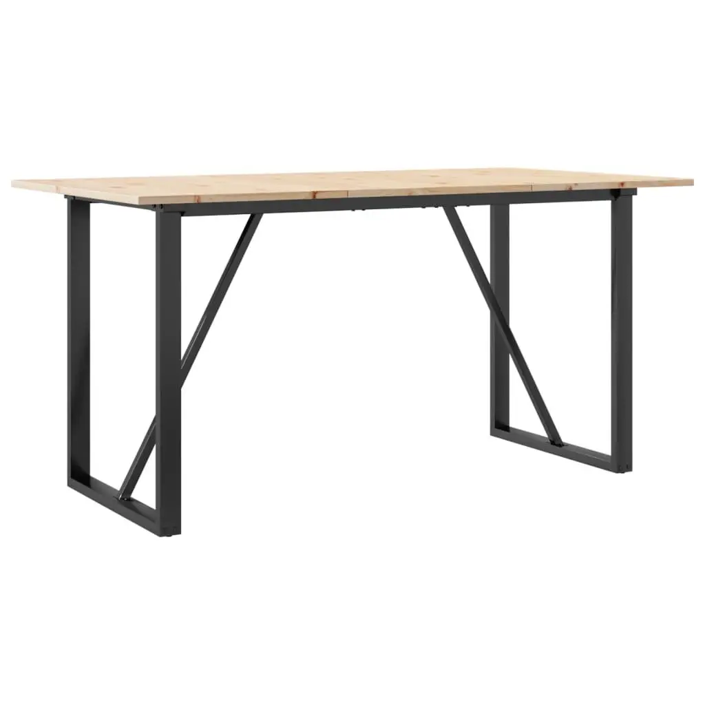 Solid Pine Dining Table for Family Gatherings