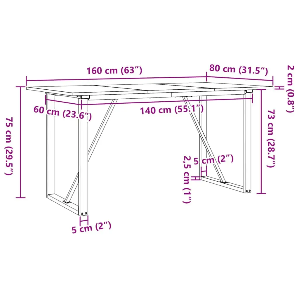 Solid Pine Dining Table for Family Gatherings