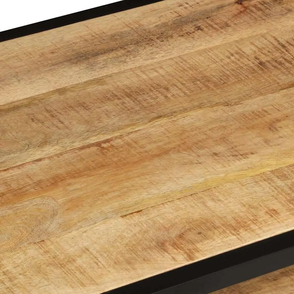 Coffee Table Living Room 90x45x35cm Solid Mango Wood Brown