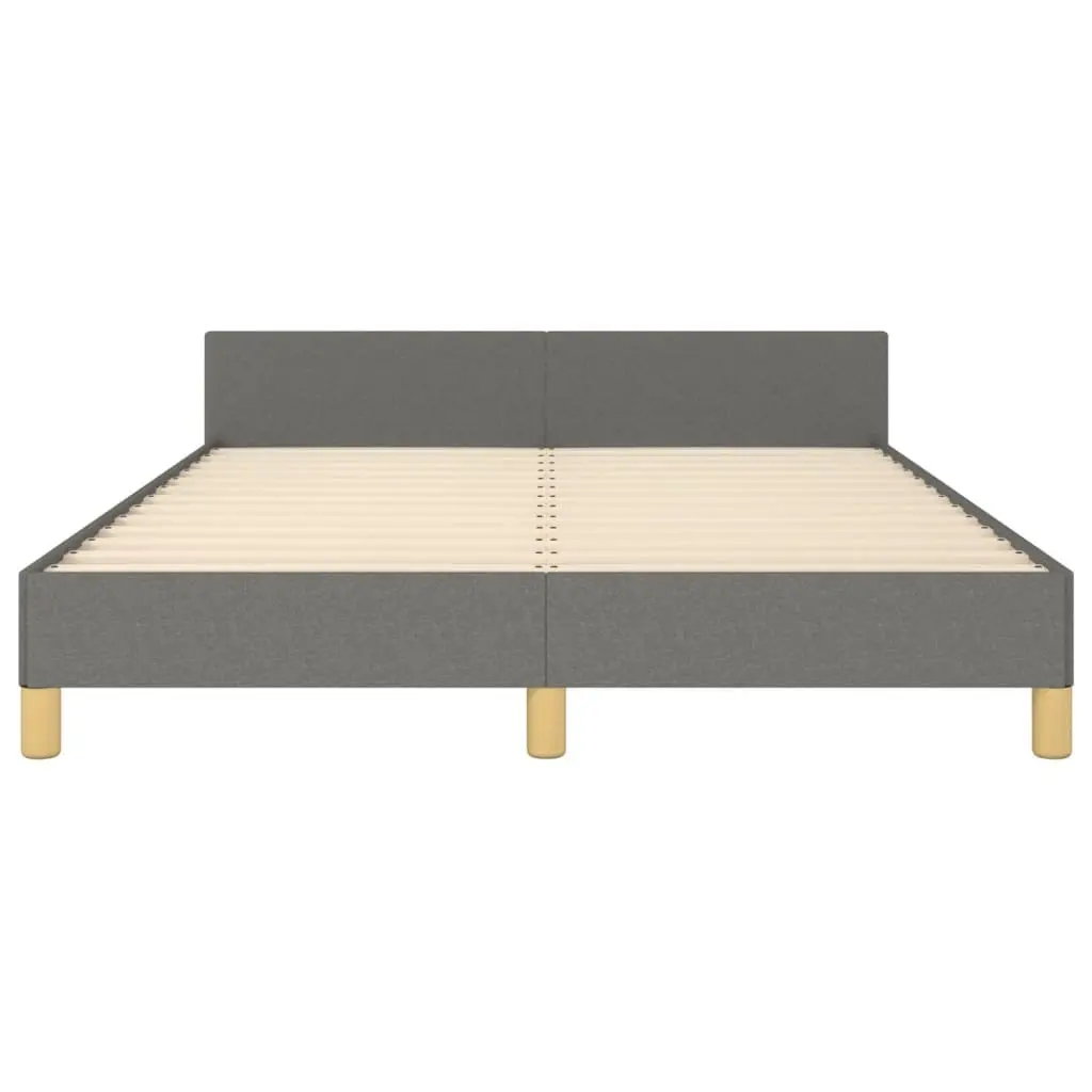 Grey Double Bed Frame