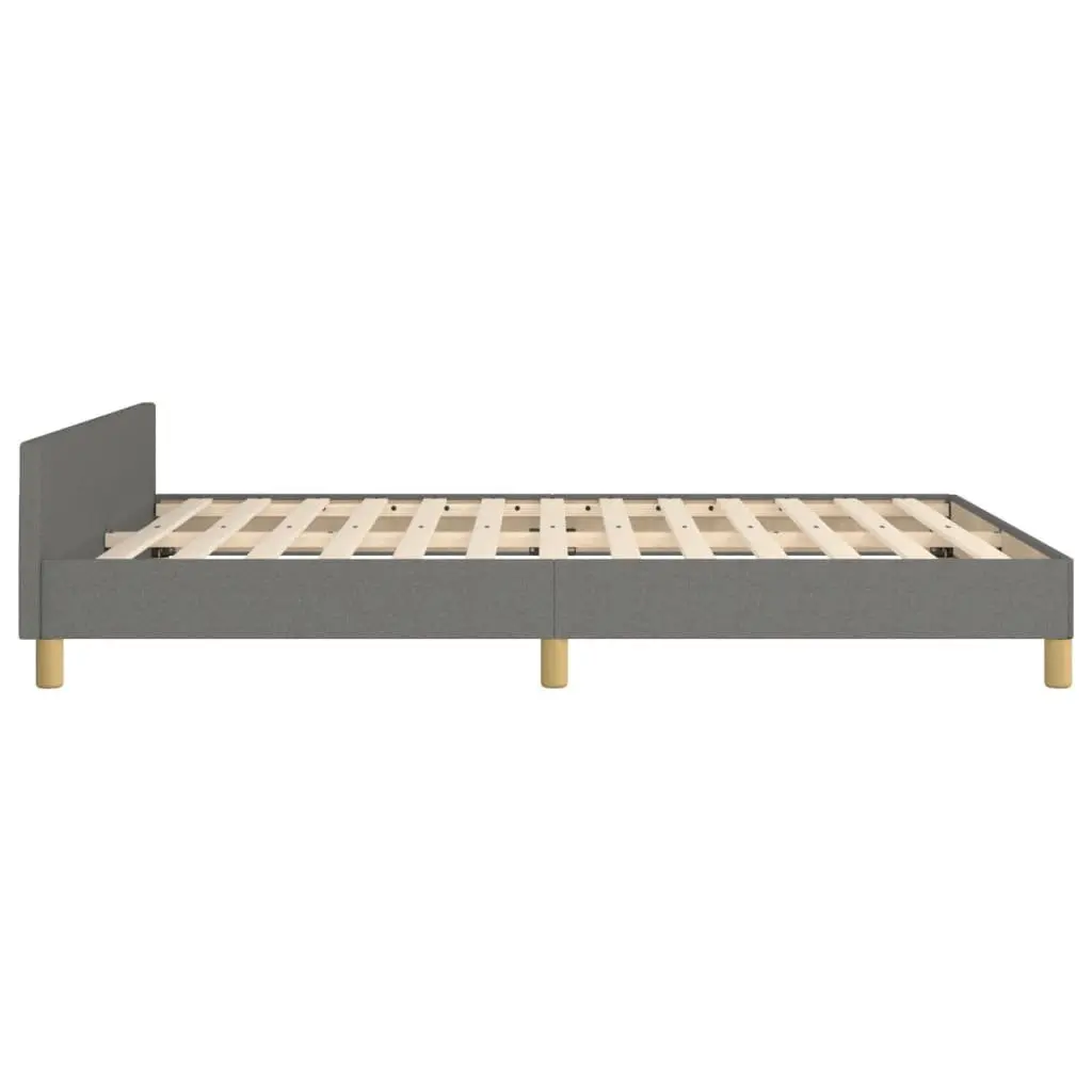 Grey Double Bed Frame