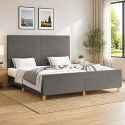 Quality Grey Queen Bed Frame for Comfort and Value