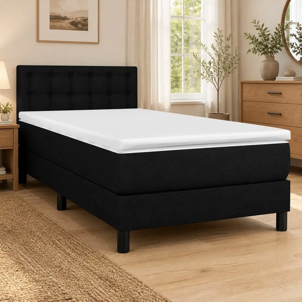 Box Spring Bed with Pocket Spring Support