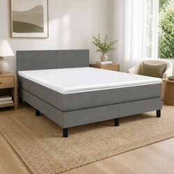 Reliable Queen Box Spring Bed with Pocket Spring Mattress