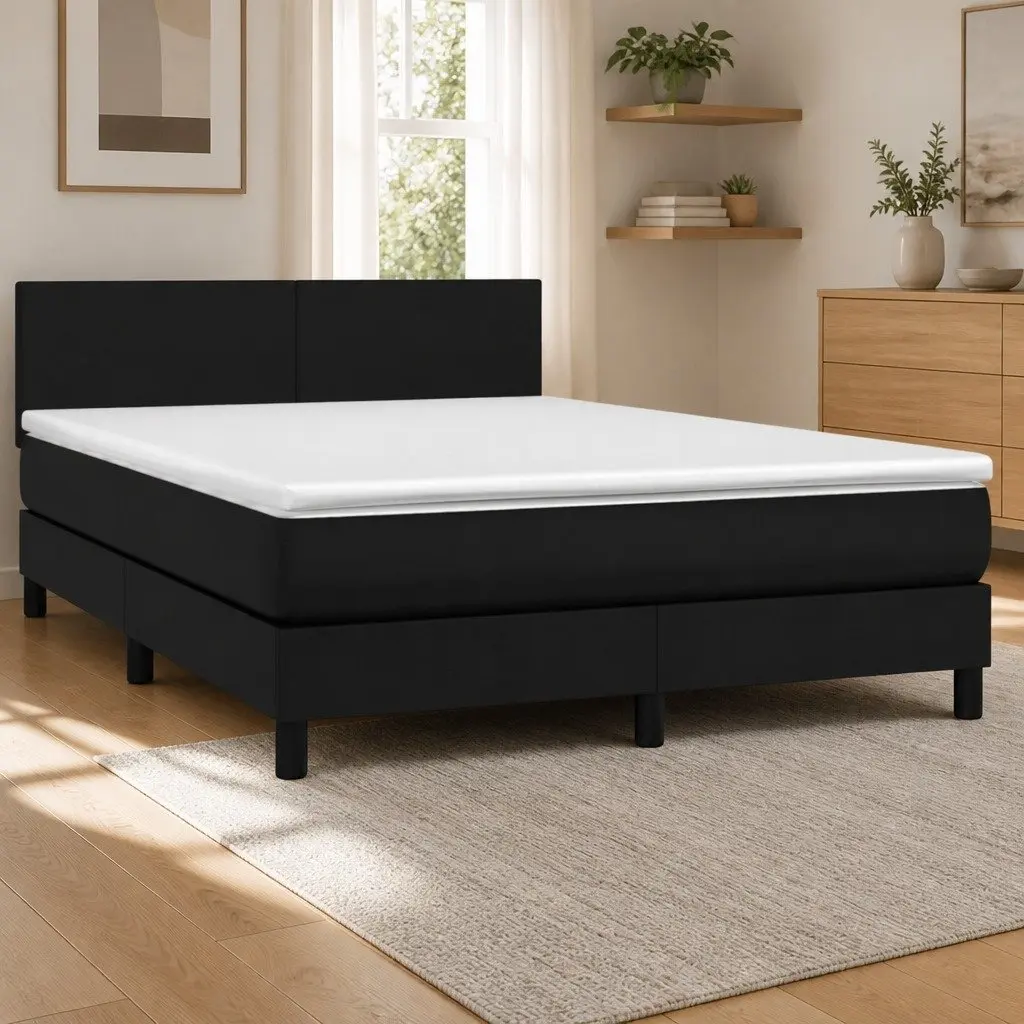 Queen Size Box Spring Bed with Pocket Springs