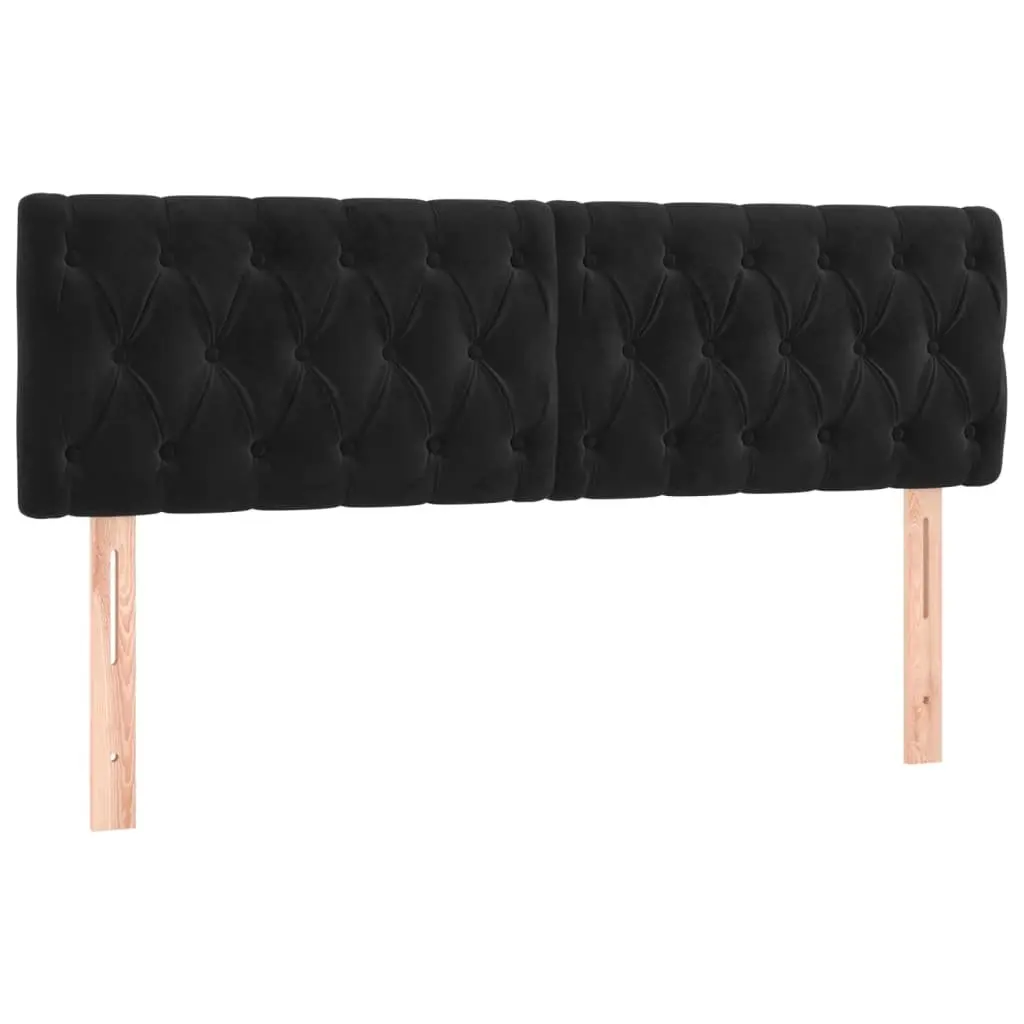 Box Spring Bed Pocket Mattress Queen Size Black Velvet Adjustable Headboard